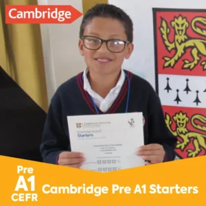 Inscripción al examen Cambridge Pre A1 Starters en Lima
