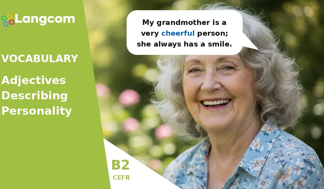 B2 English: Describing Personality – Adjectives for People