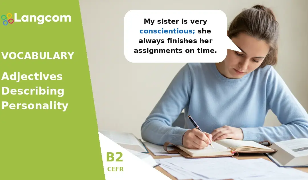 Mastering B2 Character Adjectives: Describing Personality in English