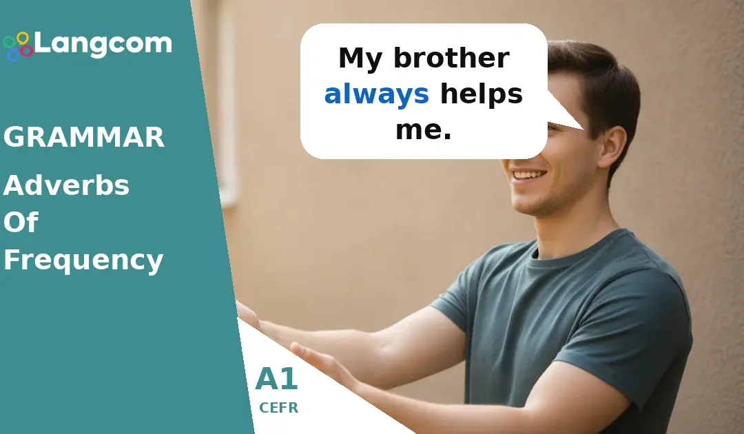 A1 English Grammar: Adverbs of Frequency