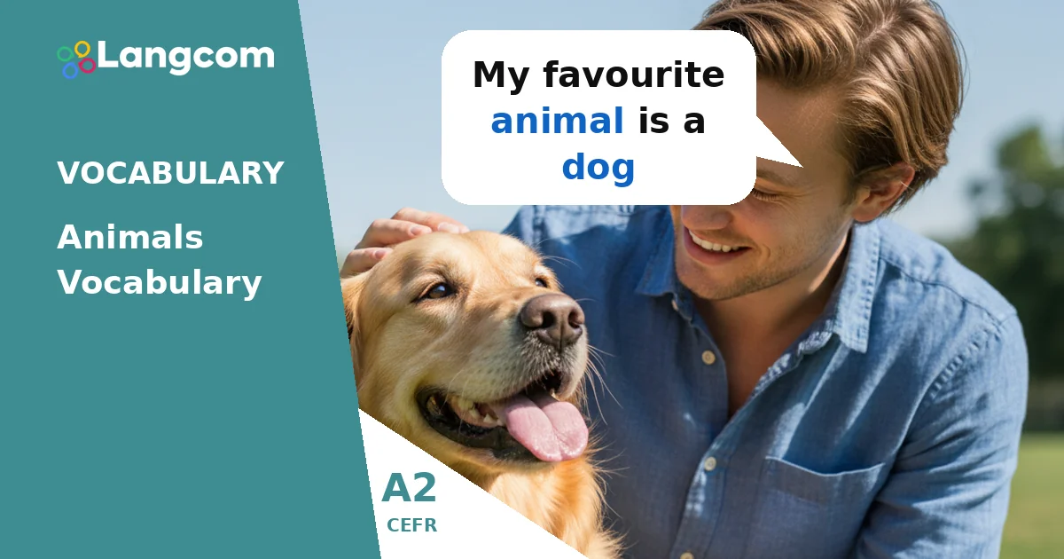 A2 Key Vocabulary: Essential Animal Names in English A2 Key Vocabulary: Essential Animal Names in English — A2 English vocabulary lesson by Langcom