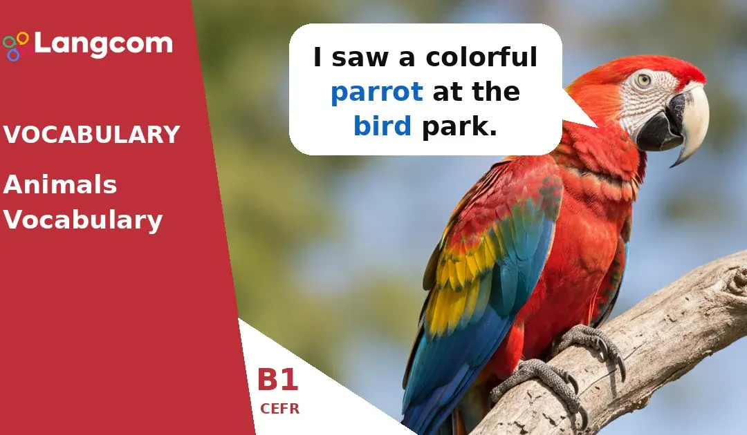 Master Animal Vocabulary: Common Creatures (B1 English)