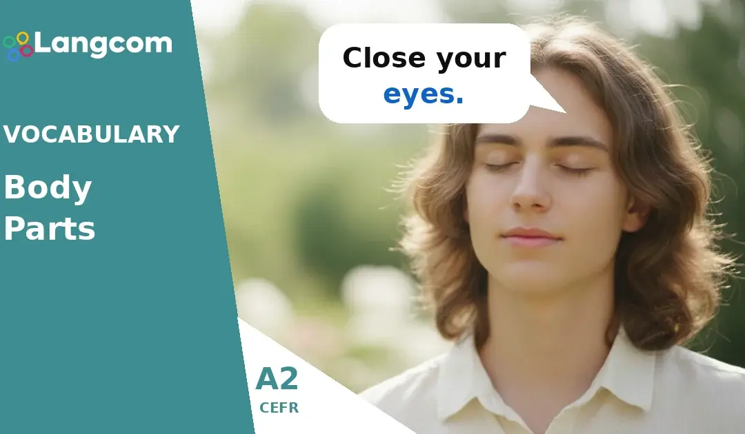 Learn A2 English Body Parts Vocabulary for the KET Exam