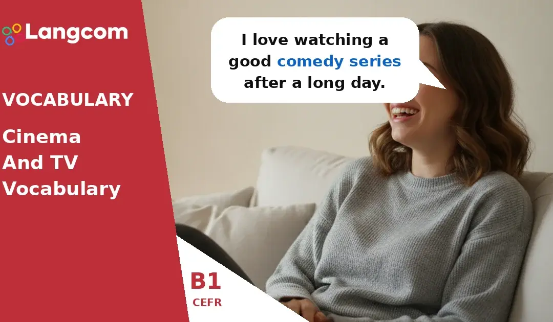 B1 English: Essential TV Programme Vocabulary for PET Exam