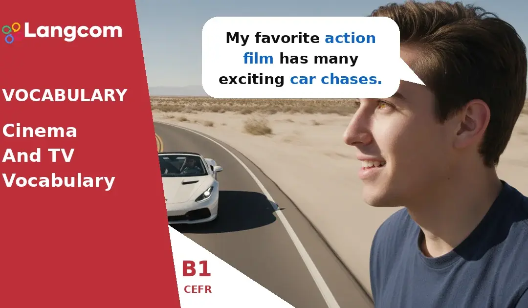 B1 English: Talk About Your Favorite Films & TV Shows – Genres Vocabulary