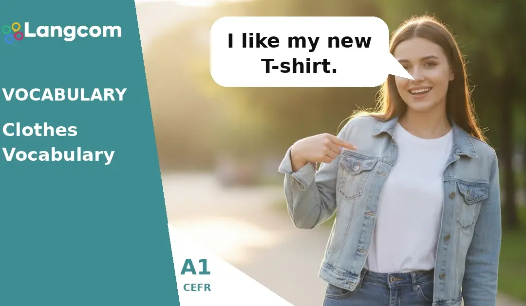 Essential A1 English Clothes Vocabulary: What Are You Wearing?