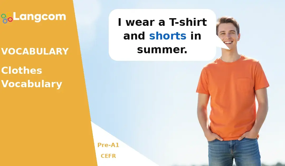 Essential Clothes Vocabulary for Pre-A1 English Learners