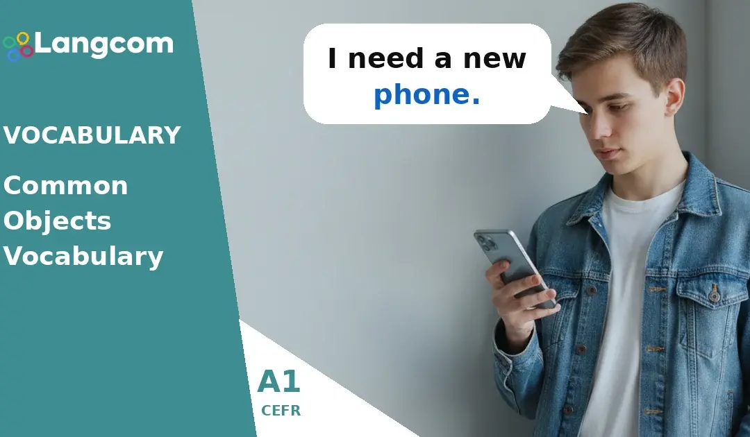 Learn Essential A1 English Vocabulary: Common Objects