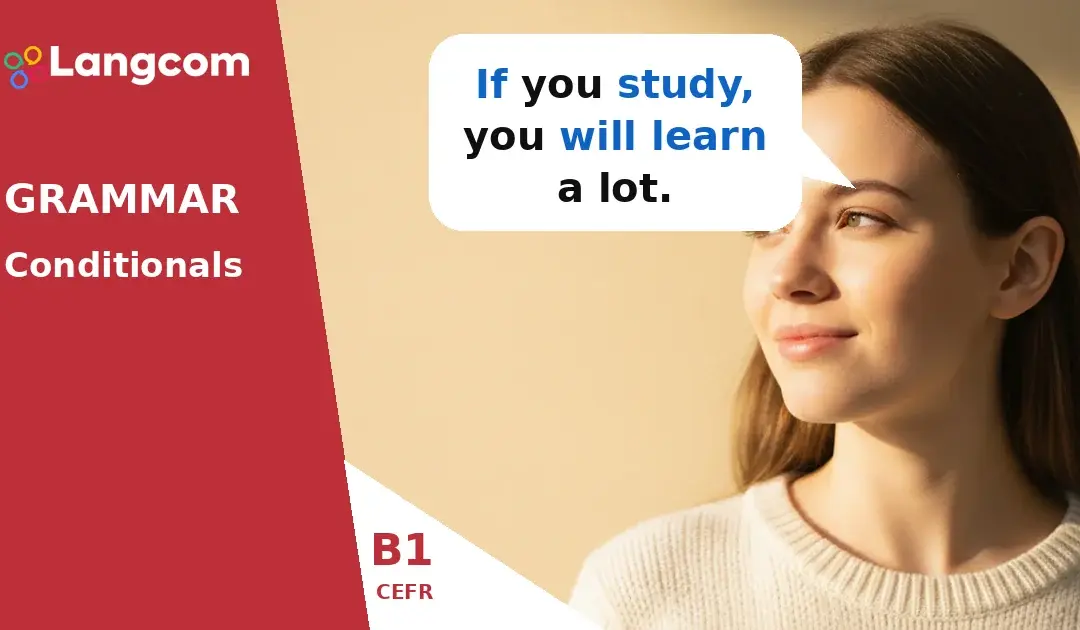 Master the First Conditional: Talk About Real Future Possibilities (B1 English Grammar)