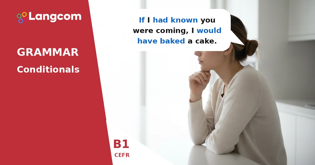 Mastering the Third Conditional: Imagining Past Alternatives (B1 English Grammar) — B1 English grammar lesson by Langcom