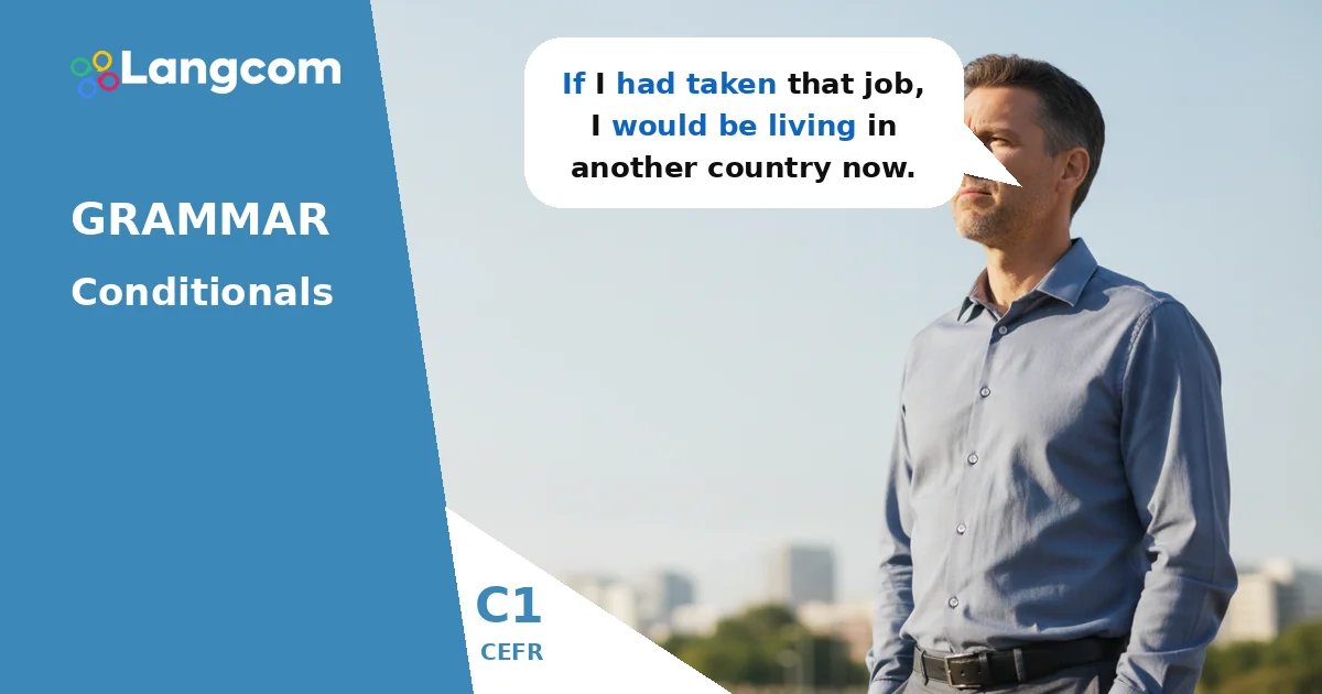 Mastering Advanced Conditionals: C1 English Grammar Guide — C1 English grammar lesson by Langcom