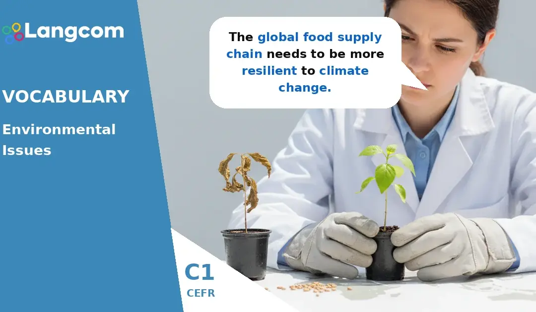 C1 Vocabulary: Discussing Global Food Issues