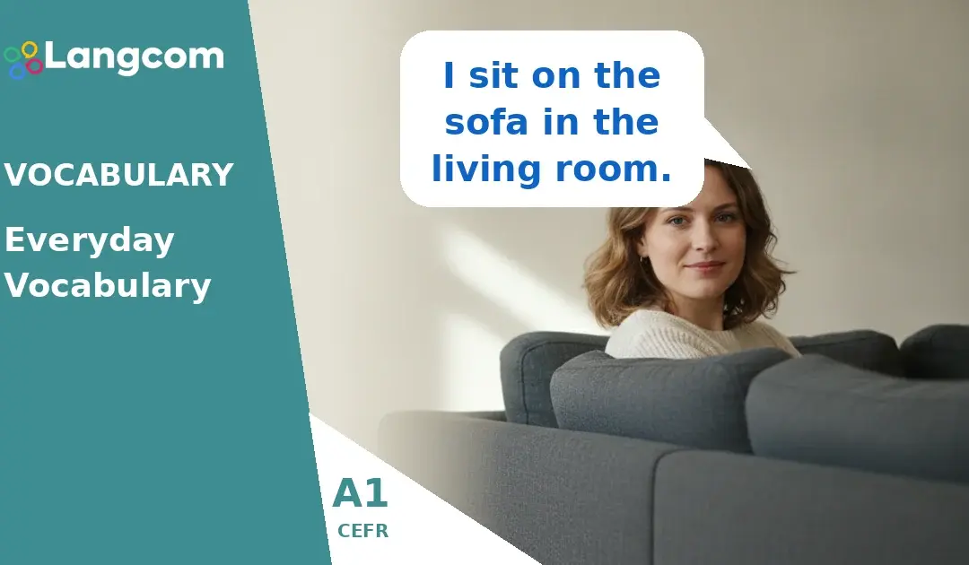A1 Everyday Objects: Essential English Vocabulary for Your Home