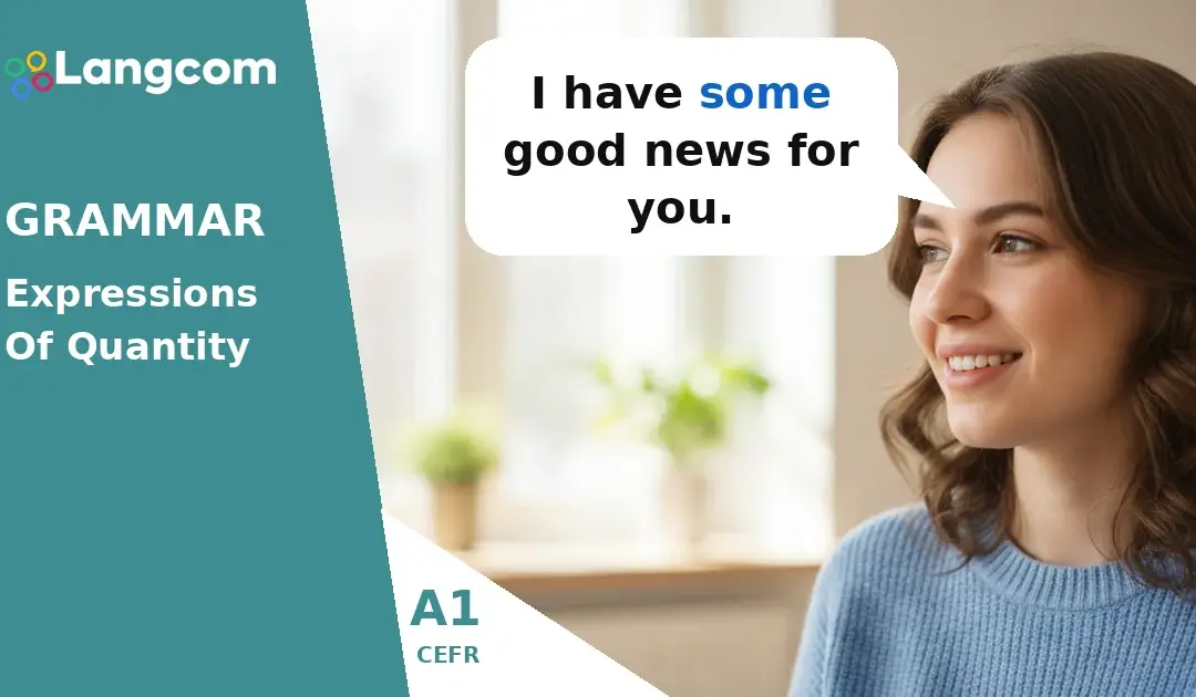 Learn ‘Some’ and ‘Any’ in English (A1 Grammar)