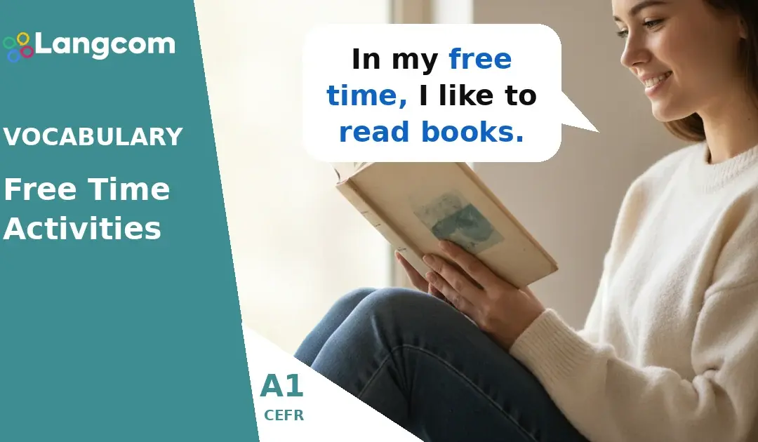 A1 Free Time Activities: Talk About Your Hobbies in English