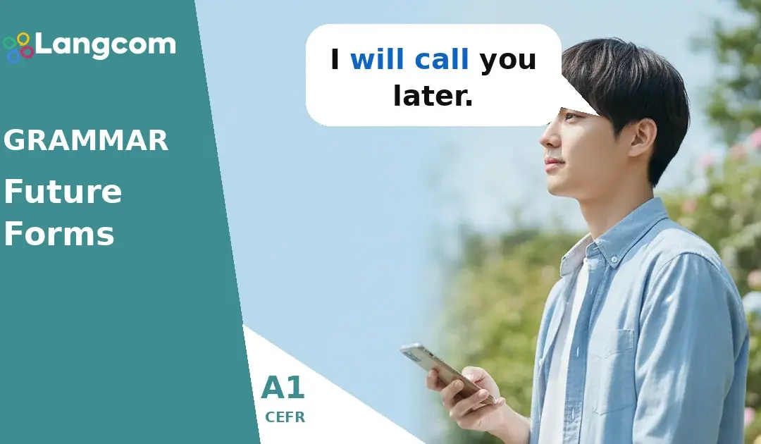Learn to Talk About the Future with ‘Will’ (A1 English Grammar)