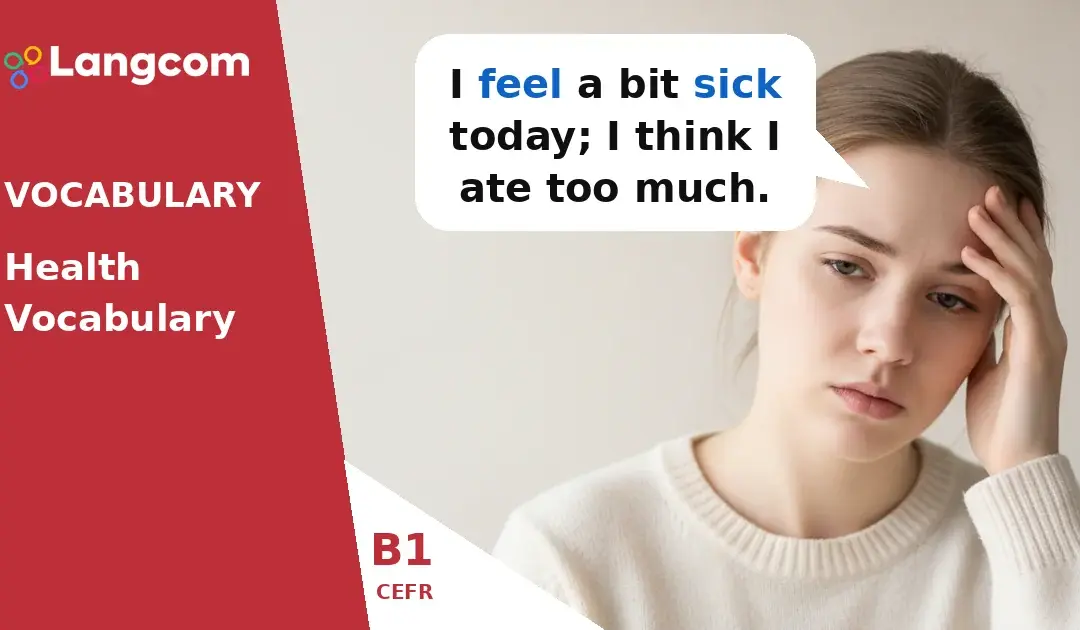 B1 Health Vocabulary: Talk About Illnesses and Doctors