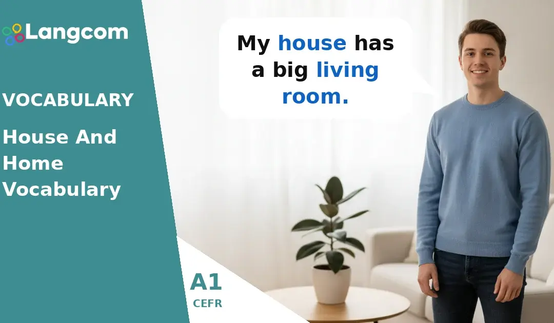A1 English Vocabulary: Talk About Your House and Home