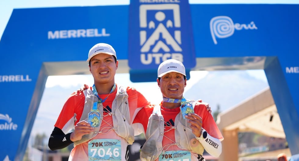 Remigio and Jhon Huamán make history by winning the 70K of the Ultra Trail Cordillera Blanca 2026 together