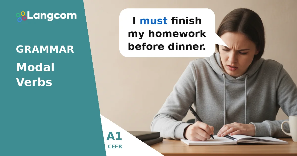 Learn Must and Mustn’t: Expressing Rules and Importance (A1 English Grammar) Learn Must and Mustn't: Expressing Rules and Importance (A1 English Grammar) — A1 English grammar lesson by Langcom
