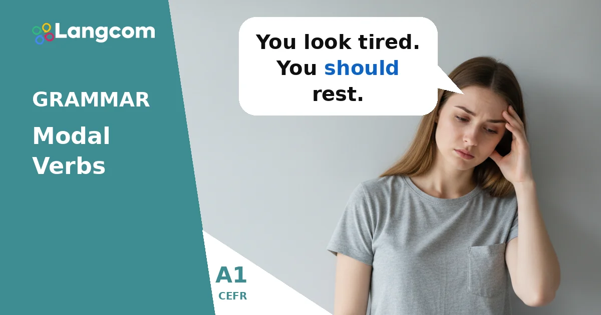 English Grammar: How to Use Should and Shouldn't (A1 Level) — A1 English grammar lesson by Langcom