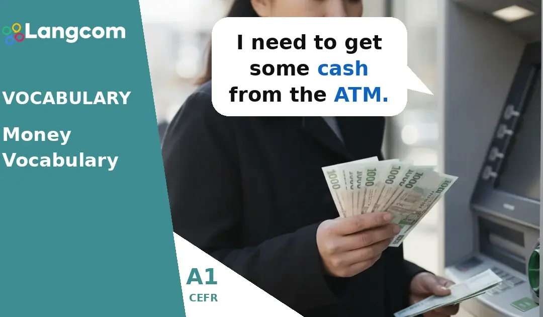 Essential Money Vocabulary for A1 English Learners