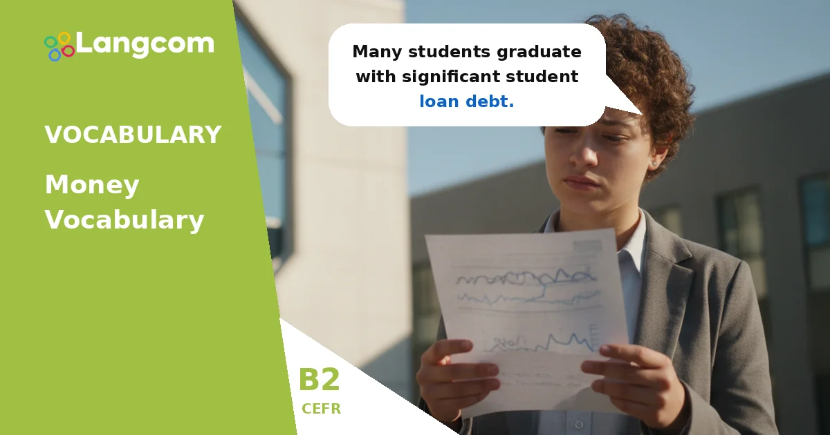 Master B2 Money Vocabulary: Essential Words for Finance — B2 English vocabulary lesson by Langcom