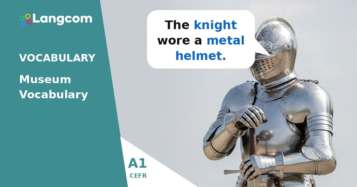 Museum Vocabulary A1: Learn Words for Ancient Objects — A1 English vocabulary lesson by Langcom