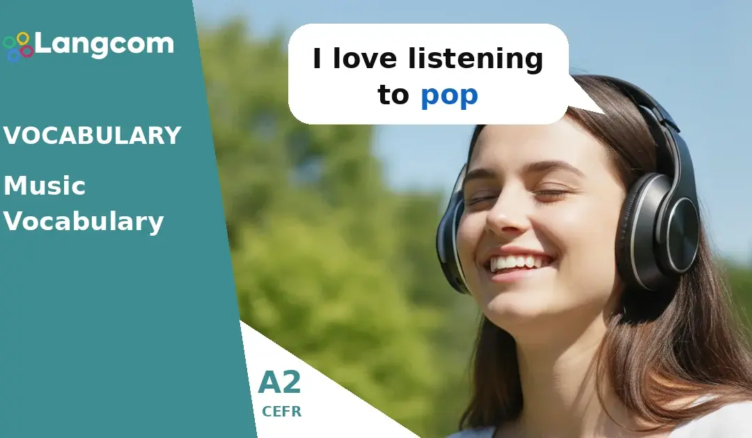 Essential Music Vocabulary for A2 English Learners
