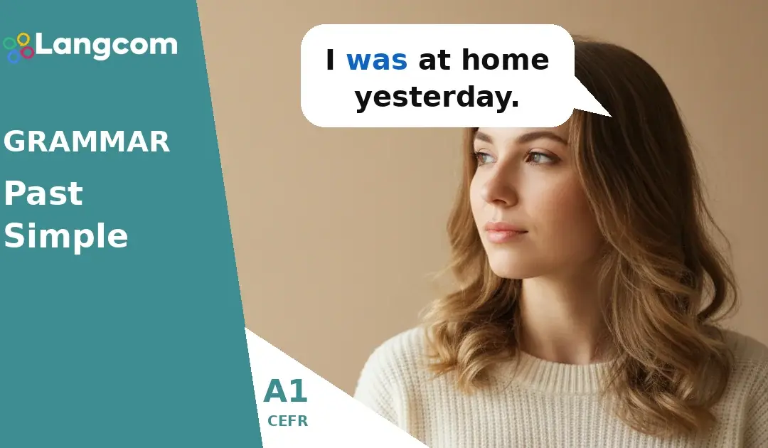 Learn ‘Was’ and ‘Were’: Past Simple for A1 English Learners