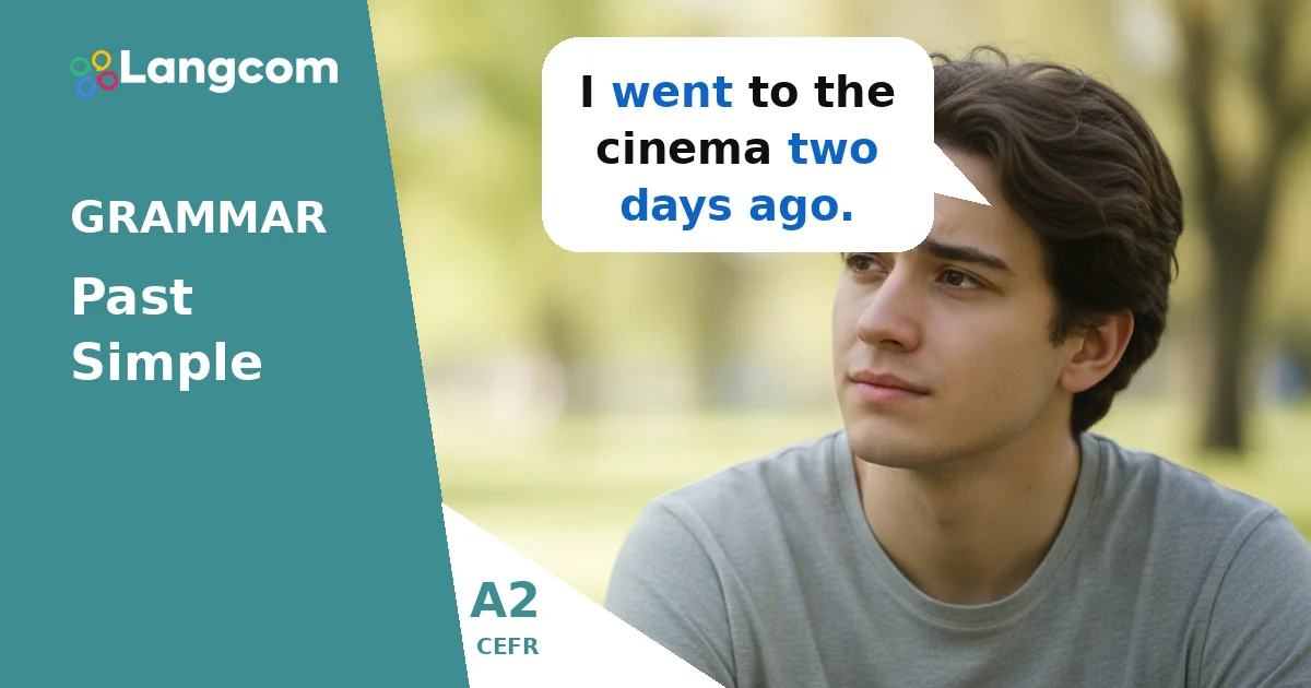 Past Simple + Ago: Talking About Time in the Past (A2 English Grammar) Past Simple + Ago: Talking About Time in the Past (A2 English Grammar) — A2 English grammar lesson by Langcom