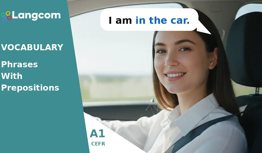 Learn A1 English Prepositions of Place: In, On, At