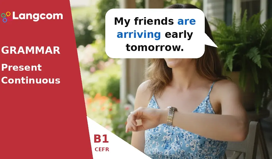 Present Continuous vs. Going To: Talking About the Future (B1 English Grammar)