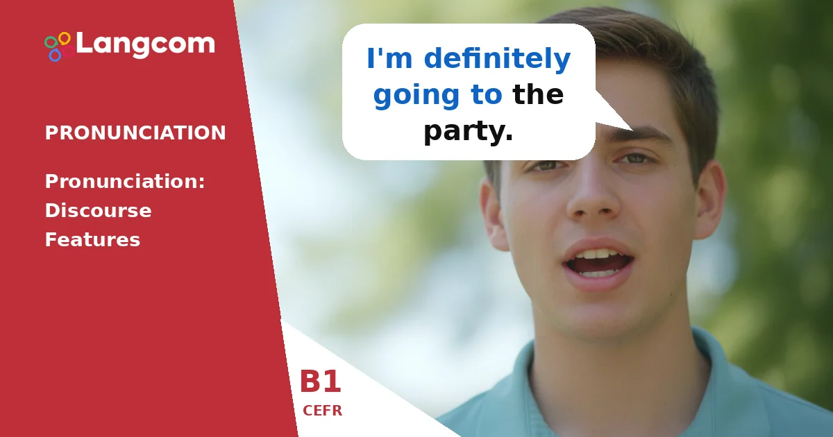 B1 English Pronunciation: Sounding Sure and Unsure with Intonation — B1 English pronunciation lesson by Langcom