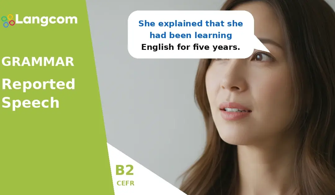 Mastering Reported Speech: Your B2 Grammar Guide