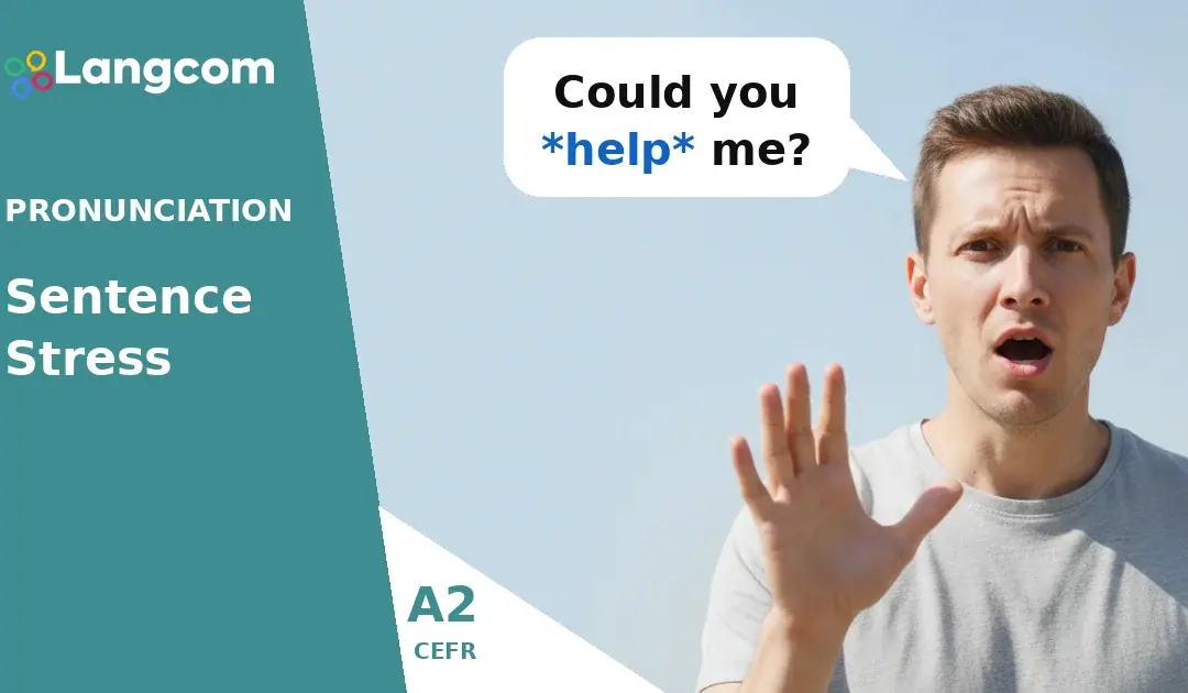 Mastering Sentence Stress: Asking for Help (A2 English)