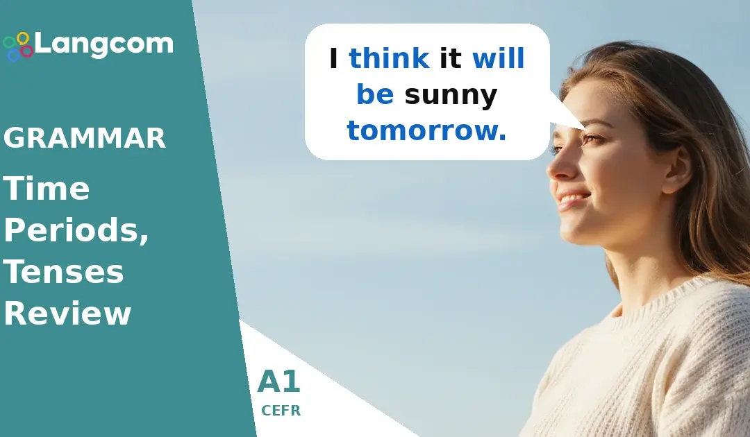 Talking About the Future: Will vs. Present Continuous (A1 English)