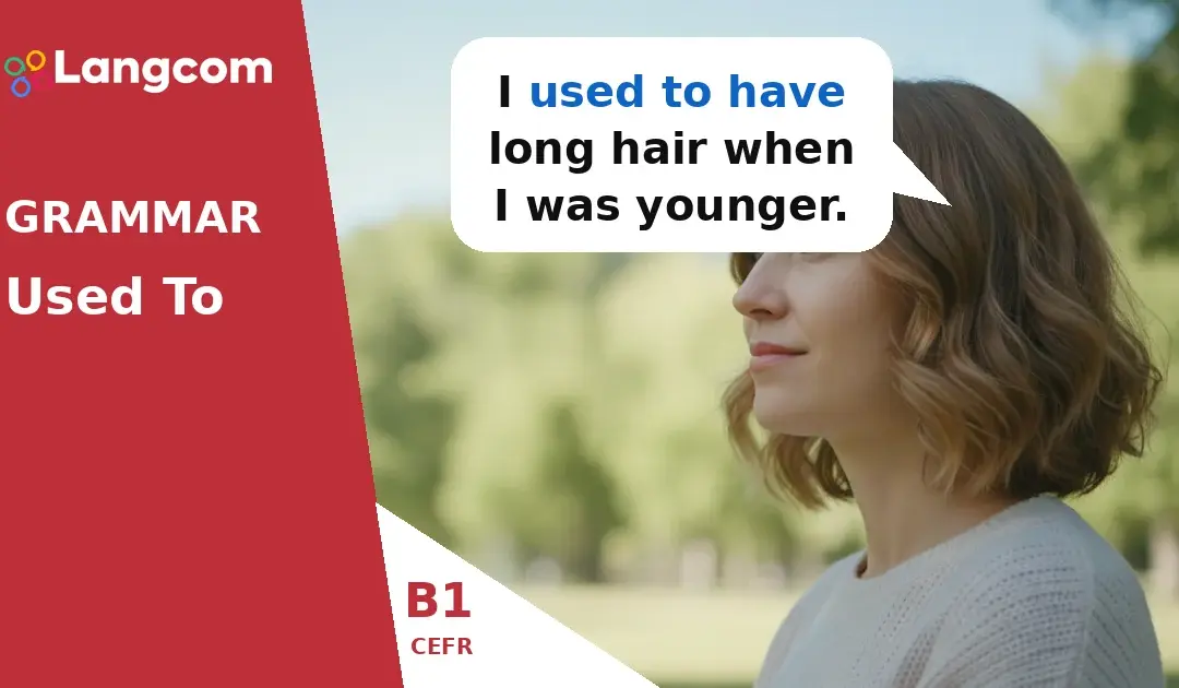 Used to vs. Usually: Talking About Past Habits (B1 Grammar)