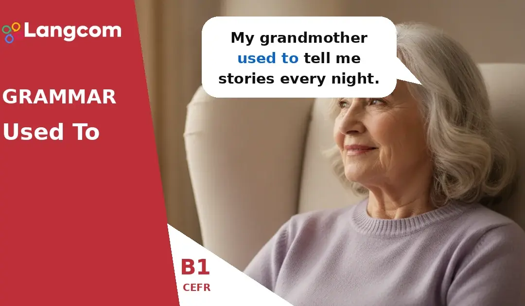 Mastering ‘Used To’: Talking About Past Habits and States (B1 English Grammar)