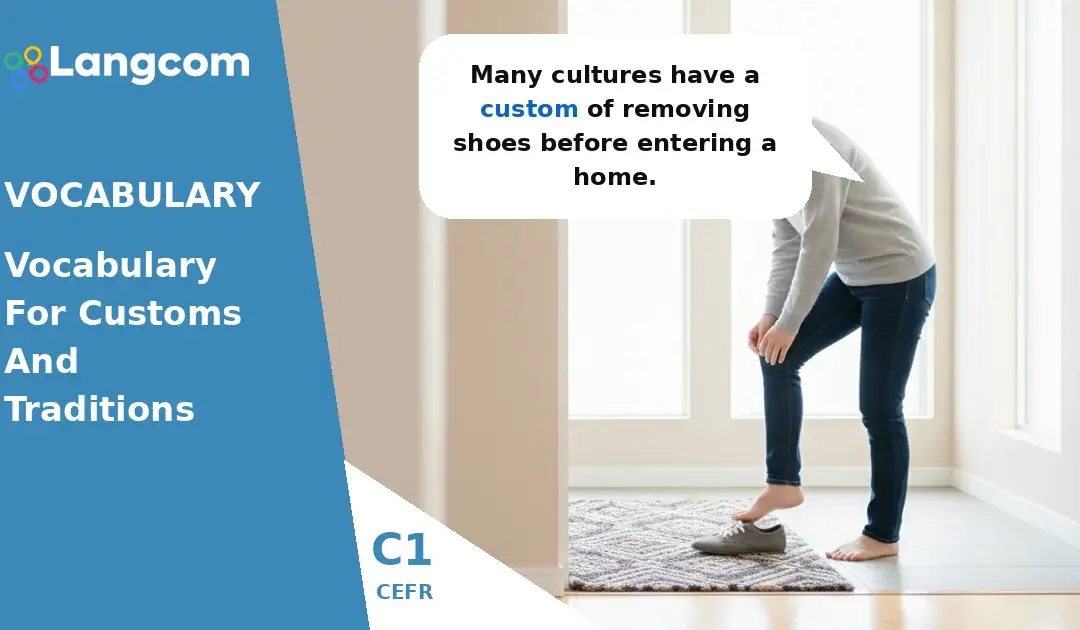 C1 Vocabulary: Discussing Customs, Traditions, and Cultural Practices