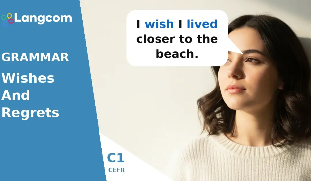 C1 Advanced Grammar: Expressing Wishes and Regrets in English